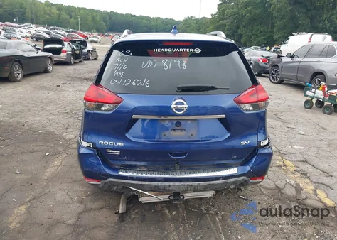 2017 Nissan Rogue Sv z USA, uszkodzony, nr VIN KNMAT2MTXHP578198
